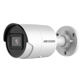 Cámara IP bullet, 8MPx, IR 40mts, 2.8mm, H.265+, PoE802.3af.  IP67, Motion Detection 2.0 de humanos y vehículos