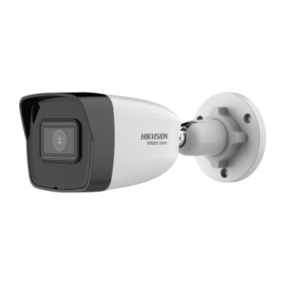 Cámara IP bullet, 4MPx, IR 30mts, 2.8mm, H.265+, PoE802.3af, IP67. Motion Detection 2.0