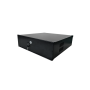 Caja metálica cerrada para DVR.  19", 4U, 210 (Al) x 545 (An) x 540 (Fo)