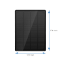 Panel solar para  CG122 4G, 6V, 3.3W. IP65