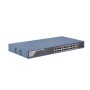 Switch de 24 puertos 10/100 POE 370W + x2 UPLINK 10/100/1000 + x2 SFP combo, Enrackable. Smart switch.  Hasta 300 met