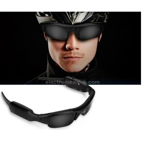 Gafas de sol con Mini Cámara HD grabadora de audio y vídeo