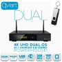 ✅  Qviart Dual 4K UHD Receptor con pendrive incluido