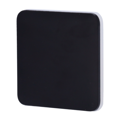 Panel táctil para interruptor Lightcore simple o conmutable. LightSwitch SoloButton Black. AJAX