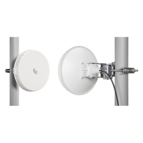 CPE inalámbrico MikroTik Wireless Wire nRAY - Kit 60 GHz, 2 Gbps, 1500 m, PoE, Gigabit - nRAYG-60adpair