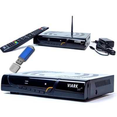 Receptor satélite Viark SAT 4K con resolución UHD y funciones avanzadas