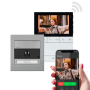 Kit videoportero 2 hilos Comelit CR7190W - Ultra y Chronos, manos libres WiFi 5", Simplebus2
