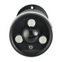 Cámara bullet 4 en 1, 1080p, 1.8mm, IR 30mts. IP66, blanca. Gran angular 180º