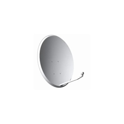Antena parabólica 60cm tipo offset. G: 36,67dB (12,5GHz). Color RAL 7035. Embalaje individual