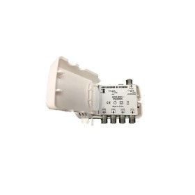 Amplificador de interior Mini, 4 salidas, VHF/UHF, 24dB, 102dBu. Nova Mini 5G.