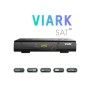 Receptor satélite UHD Viark SAT 4K con WiFi y PVR