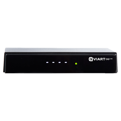 Receptor IPTV Qviart OG3 4K - Linux, Stalker, WiFi Dual Band, 4K UHD