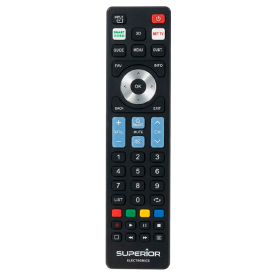 Mando universal SUPERIOR READY5 SMART - LG, Samsung, Sony, Philips y Panasonic, TV/Smart TV