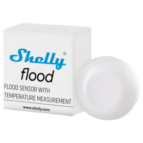 Detector de inundación Shelly Flood - detección agua, temperatura, Wifi