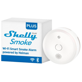 Detector de humo Shelly Plus Smoke Alarm - detección fotoeléctrica, Wifi y Bluetooth