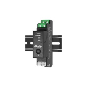 Controlador Shelly Wave Pro 2PM - 2 canales, 16A, medición, DIN, Z-Wave