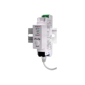 Medidor energía Shelly Pro EM 50 - monofásico, incluye 2 pinzas 50A, DIN, WiFi, LAN, Bluetooth