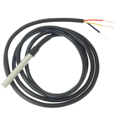 Sonda temperatura Shelly DS18B20-3M - cable 3 m, IP67, 1-Wire, compatible Shelly Plus Add-on