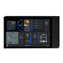 Pantalla mural Shelly Wall Display XL-B - 10.1", WiFi 6, relé 5 A, sin HUB. Negro
