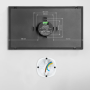 Pantalla mural Shelly Wall Display XL-B - 10.1", WiFi 6, relé 5 A, sin HUB. Negro
