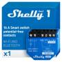 Relé inteligente Shelly 1 Gen3 - contacto seco, WiFi, Bluetooth, Matter, 16 A